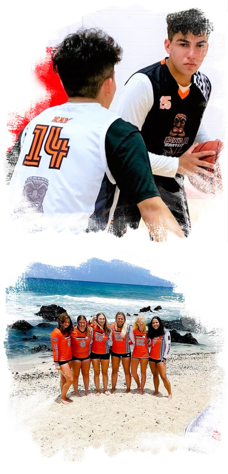 Hawaii Hoopfest basketball tournament and photo shoot